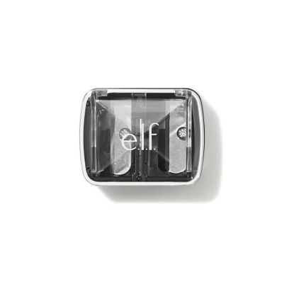 Picture of e.l.f. Dual-Pencil Sharpener, Convenient, Essential Tool, Sharpens, Easy To Clean, Travel-Friendly, Compact, Vegan & Cruelty-Free, 1 Count (Pack of 1)