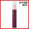 Picture of Maybelline New York Super Stay Matte Ink Liquid Lipstick Makeup, Long Lasting High Impact Color, Up to 16H Wear, Believer, Deep Plum, 1 Count