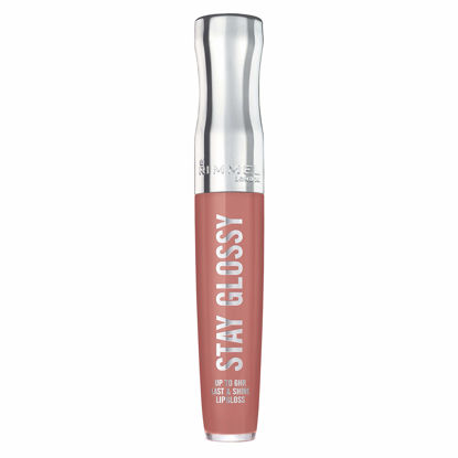 Picture of Rimmel Stay Glossy Lip Gloss, Bare Minimum, 0.18 Fl Oz (Pack of 1)