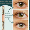 Picture of Castor Oil (2oz) + Filled Mascara Tube USDA Certified Organic, 100% Pure, Cold Pressed, Hexane Free by Live Fraiche. Stimulate Growth for Eyelashes, Eyebrows, Hair. Lash Growth Serum. Brow Treatment