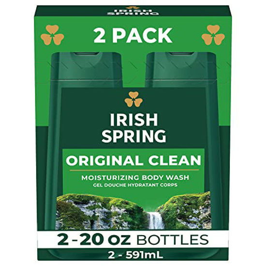 GetUSCart Irish Spring Original Clean Body Wash, 20 Oz, 2 Pack