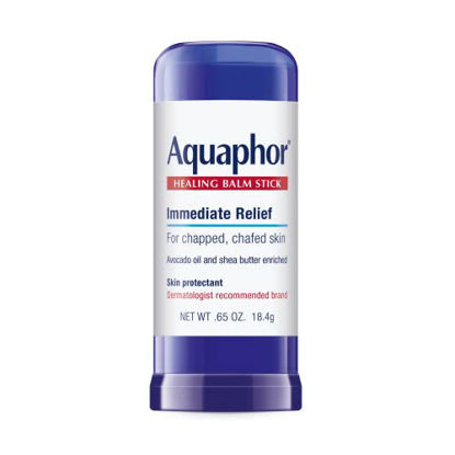 Picture of Aquaphor Healing Balm Stick, Skin Protectant with Avocado Oil and Shea Butter, 0.65 Oz Stick
