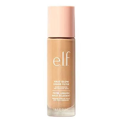 Picture of e.l.f. Halo Glow Liquid Filter, Complexion Booster For A Glowing, Soft-Focus Look, Infused With Hyaluronic Acid, Vegan & Cruelty-Free, 5 Medium/Tan
