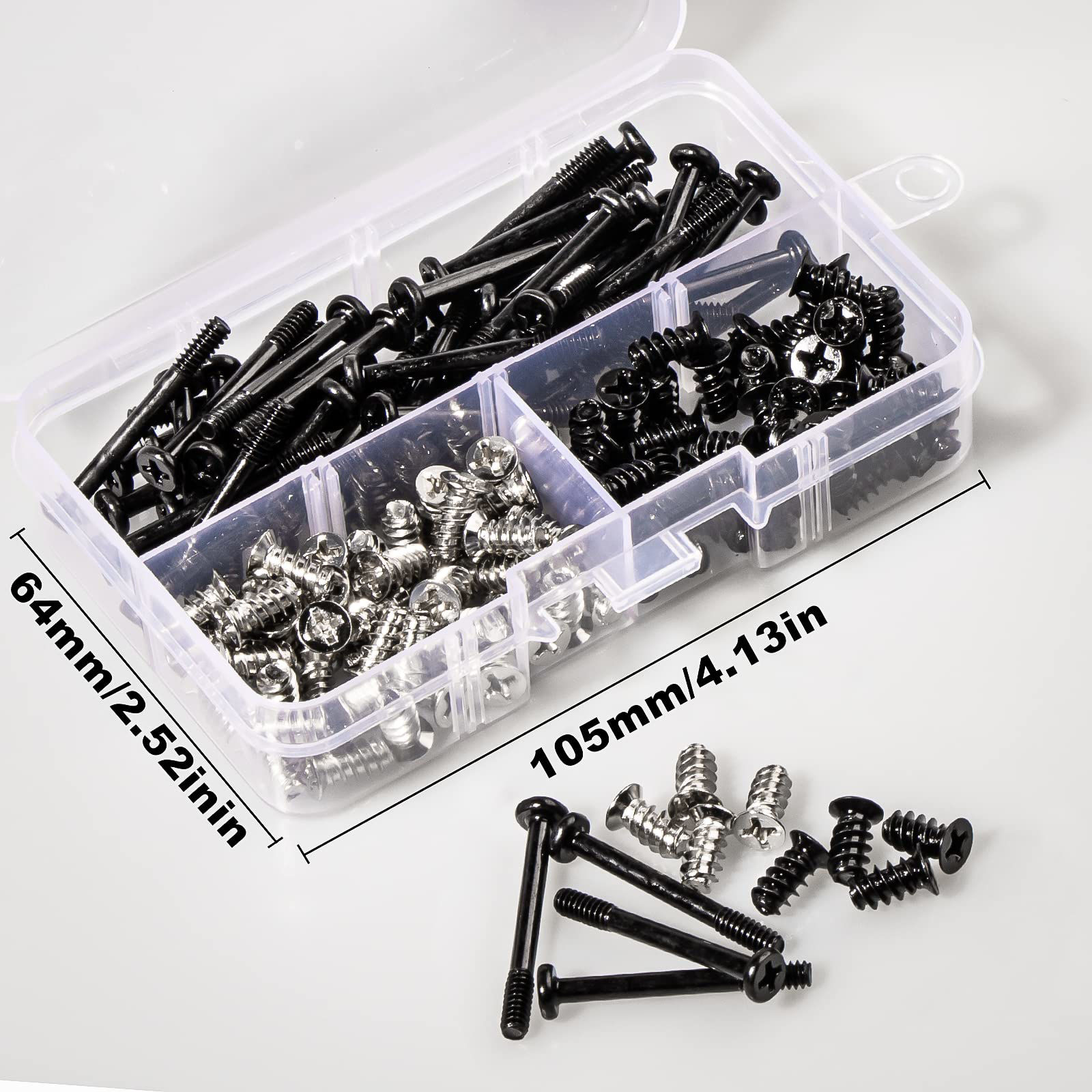 GetUSCart Zmbroll PC Computer Case Cooling Fan Screws Cross Recessed