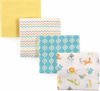 Picture of Luvable Friends Unisex Baby Cotton Flannel Receiving Blankets, Abc 7-Pack, One Size