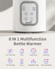 Picture of Bottle Warmer, GROWNSY 8-in-1 Fast Baby Milk Warmer with Timer for Breastmilk or Formula, Accurate Temperature Control, with Defrost, Sterili-zing, Keep, Heat Baby Food Jars Function