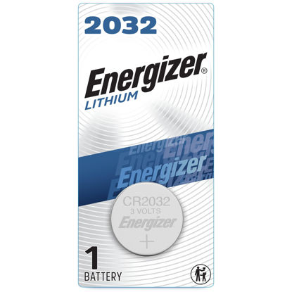 Picture of Energizer 2032 3V Batteries, 3 Volt Battery Lithium Coin, 1 Count