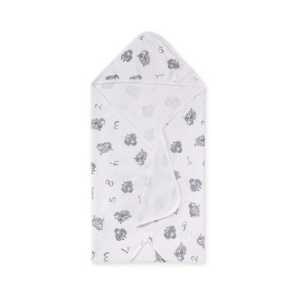 Picture of Burt's Bees Baby - Hooded Towel, Absorbent Knit Terry, Super Soft Single Ply, 100% Organic Cotton