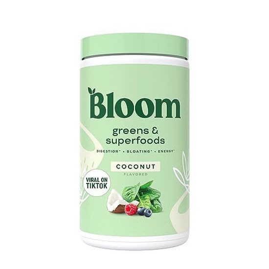 Bloom Nutrition Super Greens Powder Smoothie & Juice Mix - Probiotics for  Digestive Health & Bloatin…See more Bloom Nutrition Super Greens Powder