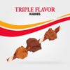 Picture of Good'N'Fun Triple Flavored Rawhide Kabobs For Dogs, 4-Ounce