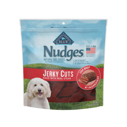 Picture of Blue Buffalo Nudges Jerky Cuts Natural Dog Treats