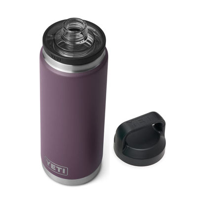 Picture of YETI Rambler 26 oz Bottle, Vacuum Insulated, Stainless Steel with Chug Cap, Nordic Purple