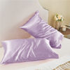Picture of BEDELITE Satin Pillowcase for Hair and Skin, Queen Pillow Cases Set of 2 Pack, Super Soft Silky Lavender Pillow Case with Envelope Closure (20x30 Inches)