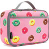 Picture of FlowFly Kids Lunch box Insulated Soft Bag Mini Cooler Back to School Thermal Meal Tote Kit for Girls, Boys, Doughnut