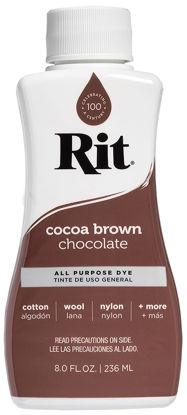 Picture of Rit All- Purpose Liquid Dye, 8 Fl Oz, Cocoa Brown