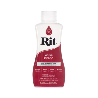 Picture of Rit Dye Liquid - Wide Selection of Colors - 8 Oz. (Wine)