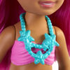 Picture of Barbie Dreamtopia Chelsea Mermaid Doll with Pink Hair & Tail, Tiara Accessory, Small Doll Bends At Waist 6.5INCHES