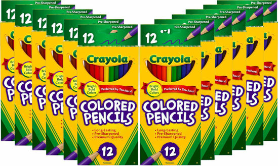 120 Crayola Colored Pencils Color Swatches! 