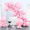 Picture of PartyWoo Baby Pink Balloons, 100 pcs Pink Balloons Different Sizes Pack of 36 Inch 18 Inch 12 Inch 10 Inch 5 Inch for Balloon Garland or Balloon Arch as Party Decorations, Birthday Decorations
