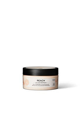 Picture of Maria Nila Color Refresh Peach, 3.4 Fl Oz / 100 ml, Peach Color Bomb, Semi-Permanent Pigments, 100% Vegan & Sulfate/Paraben free