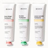 Picture of Boka Ela Mint, Coco Ginger, & Lemon Lavender Natural Whitening Toothpastes, Nano-Hydroxyapatite (n-Ha), Sensitivity, Fluoride-Free, Dentist Recommended for Kids and Adults, Made in USA, 12oz (3 Pack)