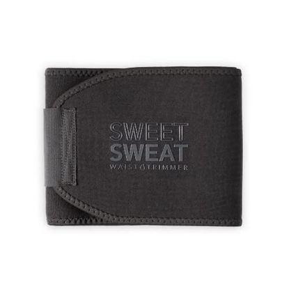 Picture of Sweet Sweat Waist Trimmer for Women and Men - Sweat Band Waist Trainer Belt for High Intensity Training and Gym Workouts, 5 Adjustable Sizes