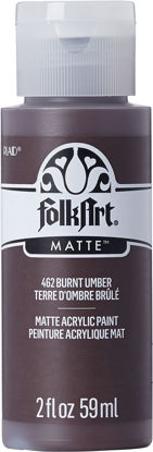 Picture of FolkArt Acrylic Paint in Assorted Colors (2 oz), 462, Burnt Umber