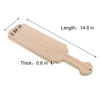 Picture of 15 inch Greek Paddles，Unfinished Wooden Paddles Sorority，Fraternity Paddles Wood Discipline Paddles for Kids