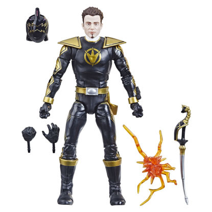 Picture of Power Rangers Lightning Collection Dino Thunder Black Ranger 6-Inch Premium Collectible Action Figure Toy with Accessories, Ages 4 and Up