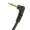 Picture of Foto&Tech 90in(2.3M) Stretch/23in Coiled HEAVY WEIGHT LOCKING 3.5mm to Male Flash PC Sync Cable with Screw Lock Compatible with PocketWizard Plus III/Plus II&Nikon Canon Most DSLR Camera Flash Trigger