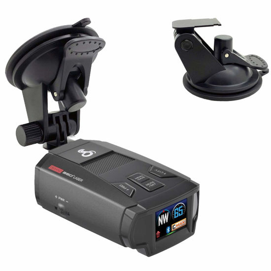 GetUSCart- Super Suction Radar Detector Windshield Suction Cup Mount