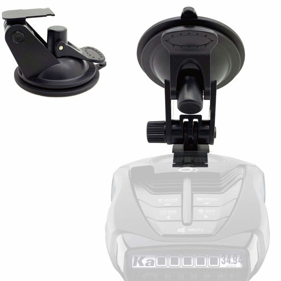 GetUSCart- Super Suction Radar Detector Windshield Suction Cup Mount