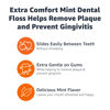 Picture of Amazon Basics Extra Comfort Mint Dental Floss, 40 M, 1 Pack (Previously Solimo)