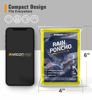Picture of Hagon PRO Disposable Rain Ponchos for Adults (5 Pack) (Yellow 5 Pack)