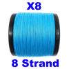Picture of Reaction Tackle Braided Fishing Line - 8 Strand Sea Blue 40LB 1000yd