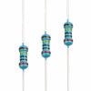 Picture of EDGELEC 100pcs 2M ohm Resistor 1/4w (0.25 Watt) ±1% Tolerance Metal Film Fixed Resistor, Multiple Values of Resistance Optional