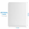Picture of GOTIDEAL Stretched Canvas, 11x14" Inch Set of 7, Primed White - 100% Cotton Artist Canvas Boards for Painting, Acrylic Pouring, Oil Paint Dry & Wet Art Media