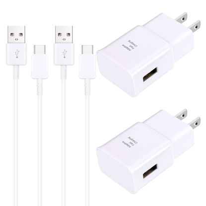 Picture of Samsung Charger Fast Charging with USB Type C Cable 12FT for Samsung Galaxy S8/S8 Plus/S9/S9 Plus/S10/S10e/S20/S20+/S21/S21+/S21 Ultra/S23/S22/S22+/S22 Ultra/Note 8/Note 9/Note 10/Note 20,2Pack