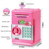 Picture of Piggy Bank for Girls 4-11 Years Old,Refasy Kids Safe Bank for Boys Christmas Birthday Gifts Toy for Kids Electronic ATM Money Bank for Adults Money Saving Box Safe Coin Bank Toy Kids Toys Pink