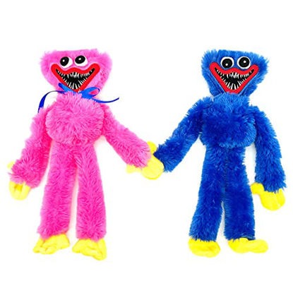 Wuggy Huggy Plush Sequins Toy Horror Game Doll Toy Gift For Kids