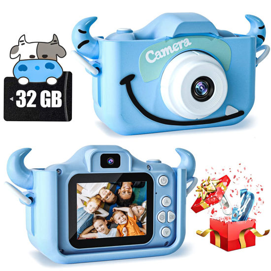 Kids Camera - Kids Camera Built-in 32gb Sd Card Usb Rechargeable