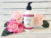Picture of Legend's Creek Farm Lotion, Premium Goat Milk Lotion, Body, Hand & Face, Deeply Moisturizing, Shea Butter, Sunflower Oil & Aloe, No Harsh Chemicals, Handmade in USA, 9 Oz (Sandalwood Rose L.)