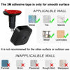 Picture of 3PACK Screwless Wall Mount Bracket for Blink Outdoor & Indoor Camera Blink XT2,360 Degree Adjustable Strong Adhesive Mount，2 Ways Installation VHB Stick On or Screws, No Tools Needed, No Drilling
