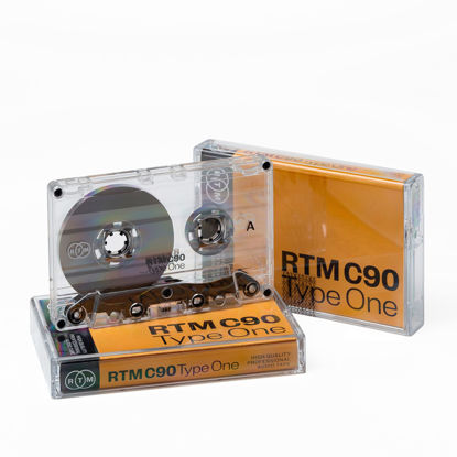 Picture of RTM C90 | Type 1 90 Minute Blank Music Cassettes | Ideal for Audio Recording | Studio Quality | Single Cassette