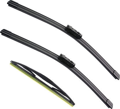 Picture of 3 Factory Wiper Blade Replacement for 2019-2021 Subaru Forester Original Equipment Windshield Window Wiper Blades Set - 26"/16"/14"(Set of 3)