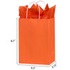 Picture of 30 Pieces Small Gift Bags with Handle Party Favor Bags Assorted Colors (Rainbow With Tissue)