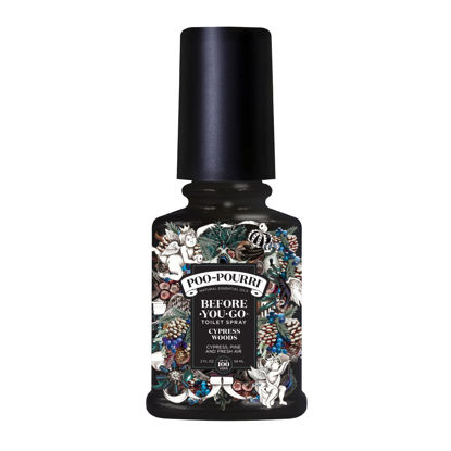 Picture of Poo-Pourri Before-You-Go Toilet Spray, Cypress Woods, 2 Fl Oz - Cypress, Pine and Fresh Air