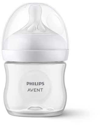 Picture of Philips Avent Natural Baby Bottle with Natural Response Nipple, Clear, 4oz, 1pk, SCY900/91