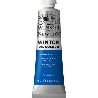 Picture of Winsor & Newton Winton Oil Color, 37ml (1.25-oz) Tube, Cobalt Blue Hue