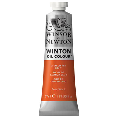Picture of Winsor & Newton Winton Oil Color, 37ml (1.25-oz) Tube, Cadmium Red Light
